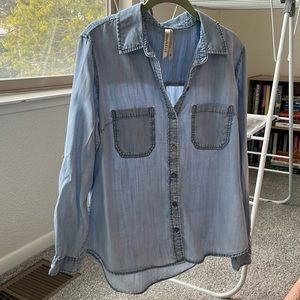 Chambray Top
